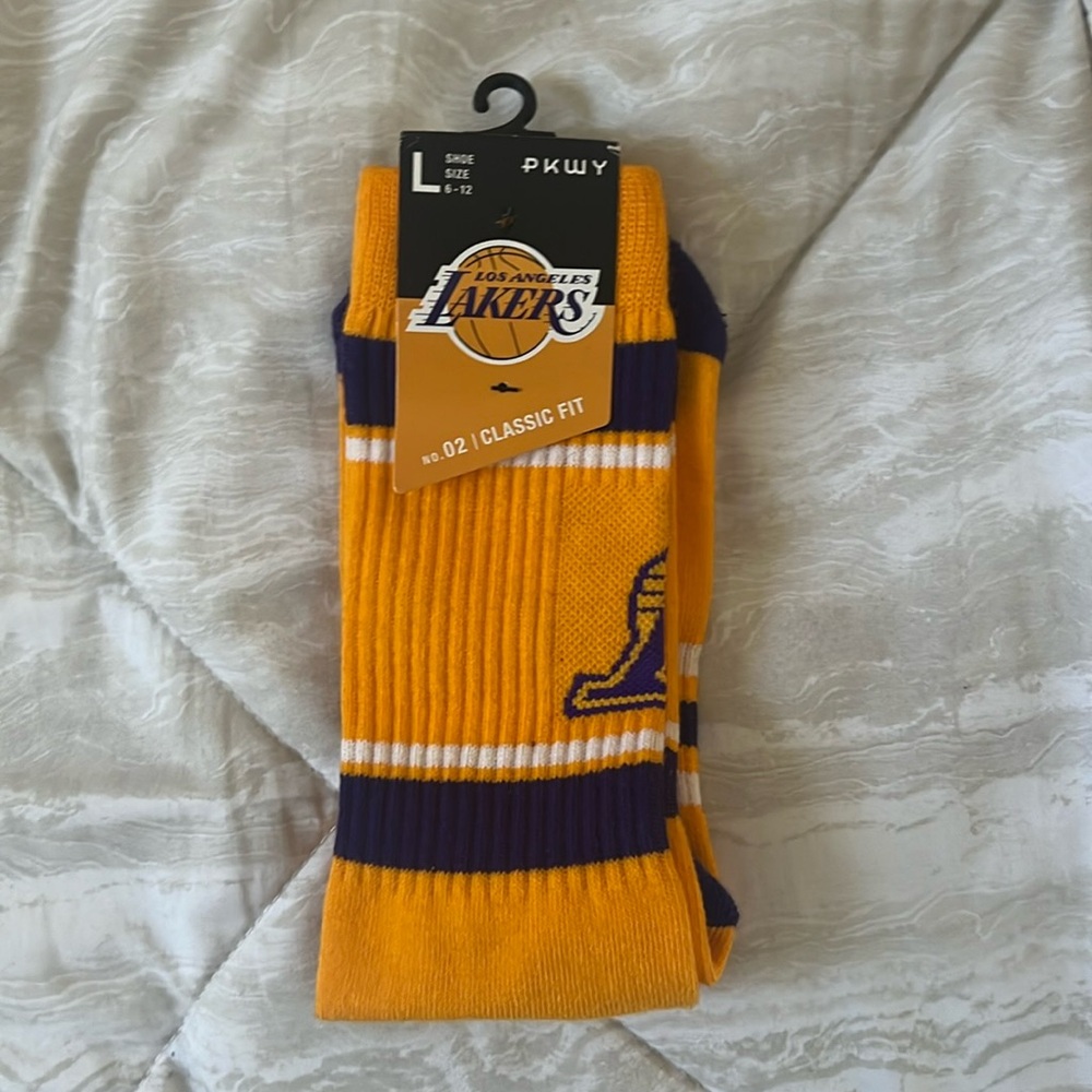 PKWY Los Angeles Lakers Socks